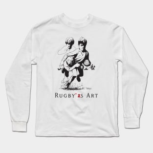 Rugby Junior Tackle by PPereyra Long Sleeve T-Shirt